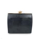 New custom fashion light gold style flower lock decoration metal purse frame