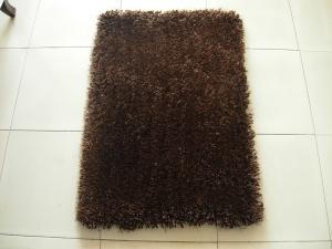 China Plush Polyester Shaggy Carpet Floor Rug factory