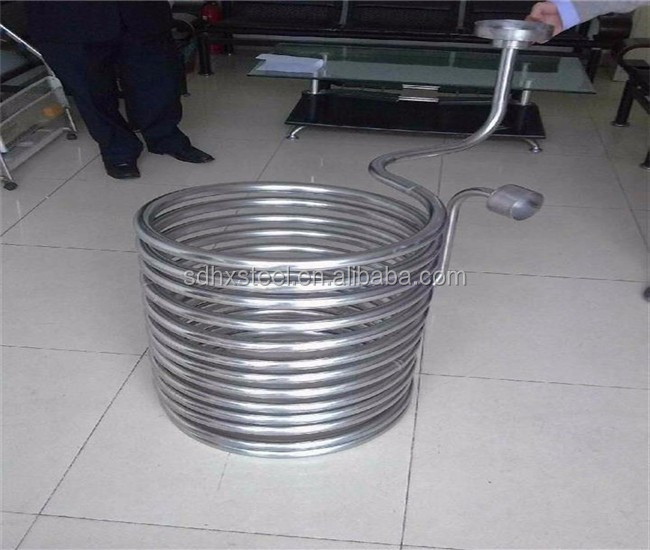 Stainless Steel Coiled Tube for Beverage Cooling Steel Pipe