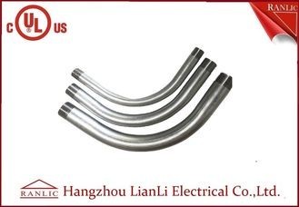 China 1" 2" Intermidiate Metal Conduit Bending Zinc Plated Plastic Cap / Head , Thread Both End factory