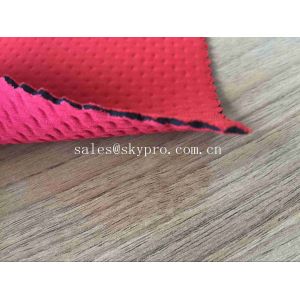 China Custom Pattern Foam Sponge Polyester Knitted Laminated Neoprene Fabric on sale