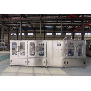 Automatic Plastic Bottle Liquid Filling Sealing Machine SUS 304