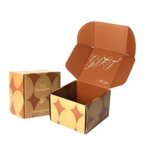 China Luxury Cardboard Boxes CMYK Printing Corrugated Mailer Boxes Gift Box For Skin Care factory