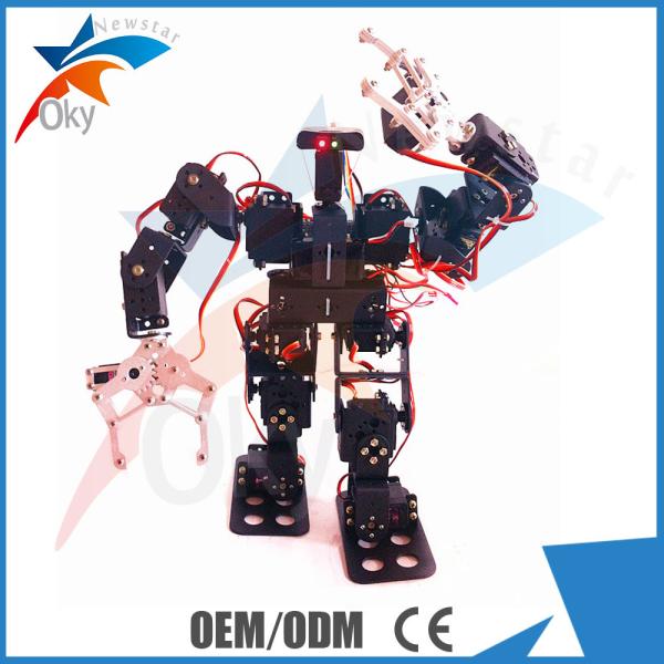 China Diy Robot Kit 15 DOF Robot With Claws Full Steering Bracket Accessories factory