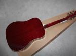 Red Chibson H-Bird acoustic guitar GB H-Bird electric acoustic guitar Chinese