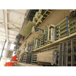 Multi Function Sandwich Panel Making Machine , Full Automatic Roof Panel Machine