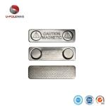 Stainless Steel Magnetic Name Badge with ±1% Tolerance and Long-Lasting Neo