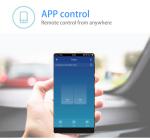 ABS Glass Touch Dimmer Tuya Smart Switch Smart Life APP Control