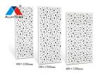 Industrial Aluminium Perforated Ceiling , Fireproof Acoustic Drop Ceiling Tiles