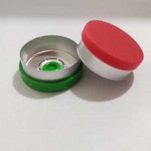 China 30mm Pharmaceutical Aluminum Plastic Cap For Injection Vial And Molded Bottle factory