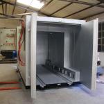 Customized Powder Coating Baking Oven , Large Electric Oven For Powder Coating