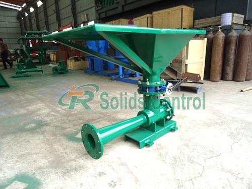 600*600mm Drilling Oil Gas Well Mud Mixing Hopper Quick feeding Strong mixing