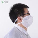 5mm Stripe Fabric Food Processing Accessories Reusable Mouth Mask Anti Static