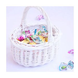 2016 wicker food basket bread basket fruit basket with handle