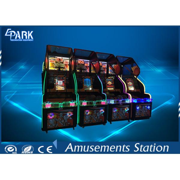 China Electronic Arcade Basketball Game Machine Coin Operated Shooting Hoops factory