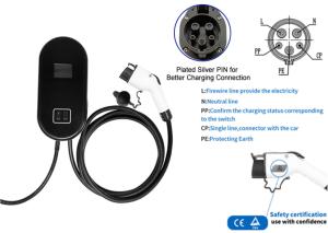 China 7kw AC EV Portable EV Charger factory