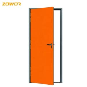 China Proofing Cyclone Tint Glazed Fire Safety Door Swing Opening factory