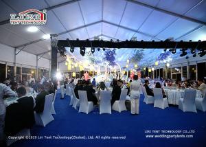 China Waterproof Luxury Wedding Tents With Aluminum Frame factory
