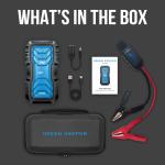 UltraSafe 2000A Battery Booster Pack for Vehicles Truck Car Work Temperature -20