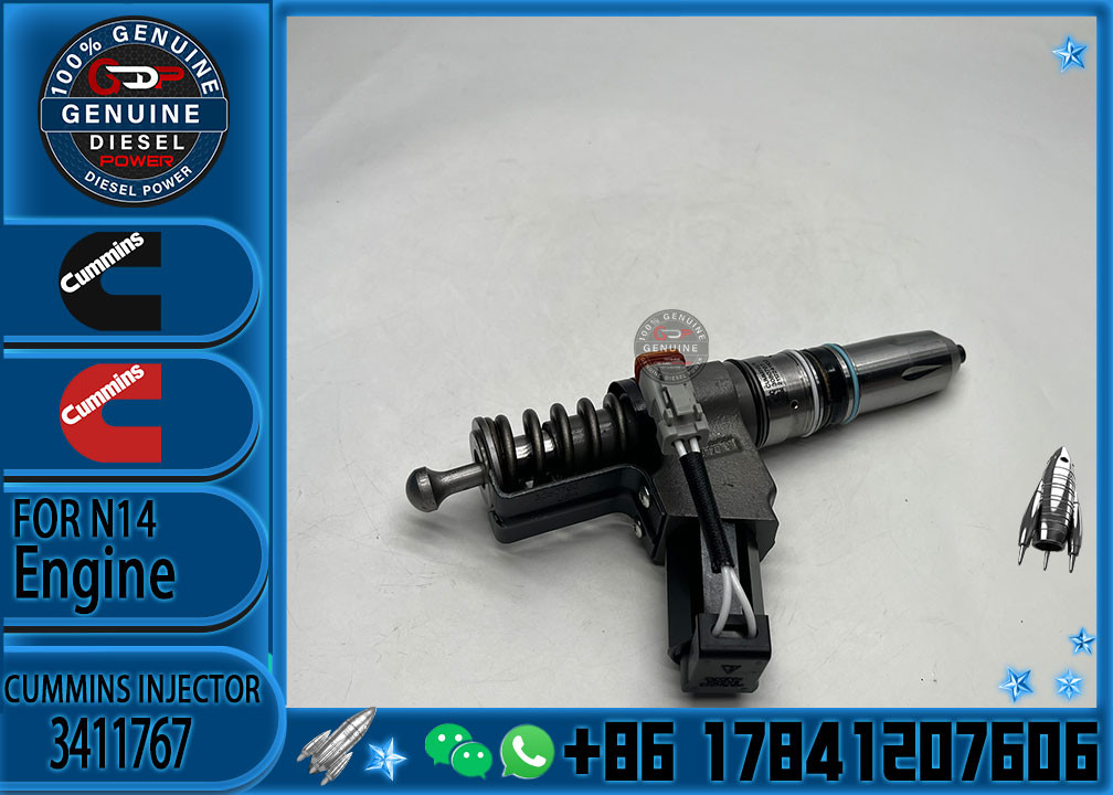 In Stock N14 Diesel Engine Fuel Injector 3411767 3083662 For Cummins N14 Injector