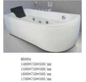 China Rectangle Freestanding Acrylic Rectangle Bathtub Acrylic Material M8004 factory