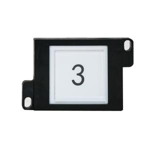China Acrylic Push Button Touchless Red Blue White Light Elevator LOP Button Panel Outside factory