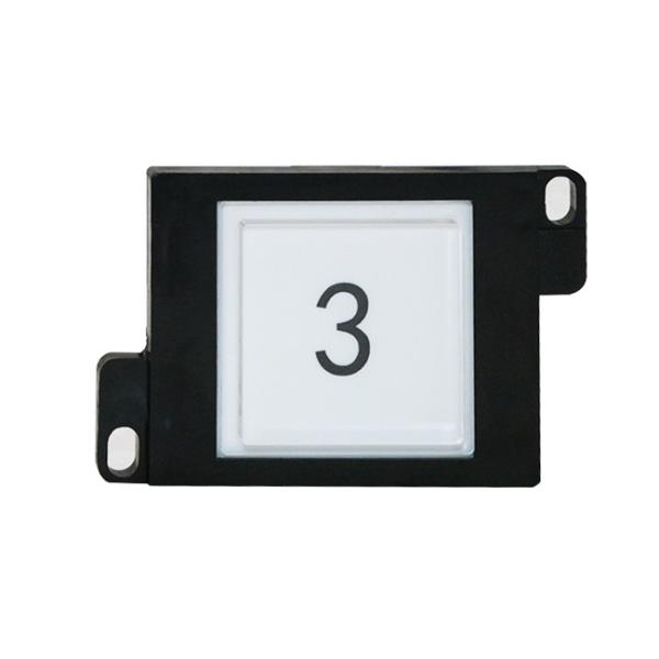 Shopping Mall Acrylic Material Elevator Touchless Button 24V Contactless Custom