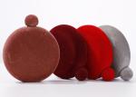 Laser Welding Velvet Hip Flask 5 Oz Round Wine Pot Simplicity Style