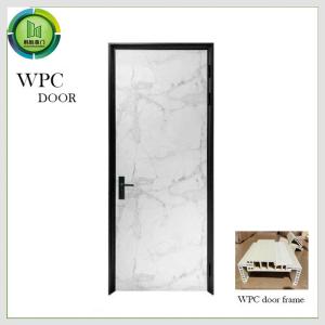 China Waterproof WPC White Wooden Door Solid Oak Internal Anti Formaldehyde factory