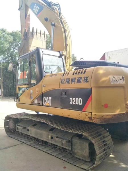China Japanese Original Imported CAT320D Second Hand Tracked Excavator Without Paint factory