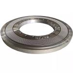 X46Cr13 300kg SS Steel Flat Pellet Machine Ring Die Pelletizing Die For Amandus
