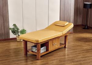 China Multifactional Portable Beauty Couch With Detachable Headrest Design factory