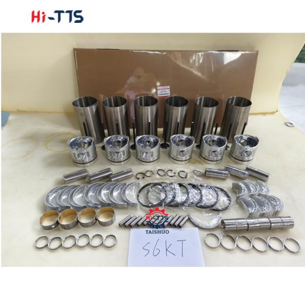 S6K Cylinder Liner kit 297-7752 178-6543 51-7523 Engine Rebuild Kits For Diesel