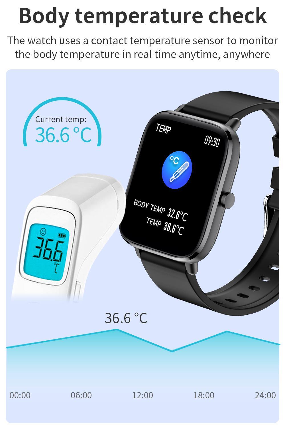 New Private Latest Model Wearable Devices Trend Phone Call Sport Watch Woman Smart Waterproof T45z Smart Watch