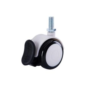 China M10 Threaded Stem Roller Ball Hospital Caster Wheels 3 Inch factory
