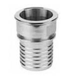 SS316L 1-1/2" Sms Sanitary Fittings Stainless Steel Hose Connector
