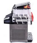 3 flavour Smoothie Slush Machine , 0.7KW Snacks Maker Machine