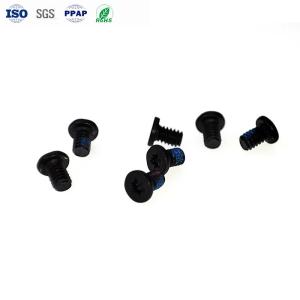China M1 * 2 Micro Small Screw Black Zinc Nickel Alloy Small Torx Screws Flat Head factory