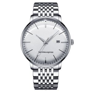 China Water Resistant Automatic Quartz Watch Quartz Movement Stainless Steel Back on sale