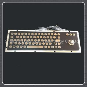 China Washable Metal Computer Keyboard Black Surface For Game Consoles factory
