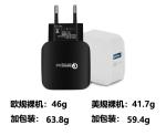 UK EU Plug Quick Charge 3.0 Charger With Single USB For Mobile Phone Accessories
