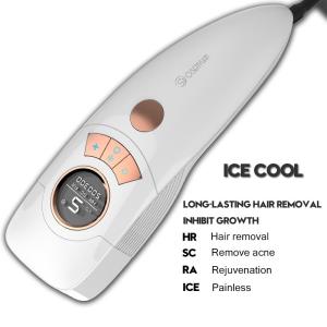 China Bikini Trimmer Laser Hair Removal Home Device IPL Laser ICD Cool LCD Display Machine factory