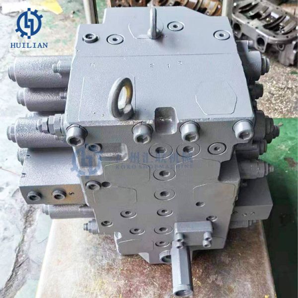 China Hyundai R220-5 R220-7 R220-V R220LC-5 R220LC-9S Main Control Valve Replaceable for Machinery Excavator Spare Parts Distribution Valve factory