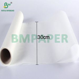 40g White Baking Paper Rolls Width 30cm 12inch Parchment Paper