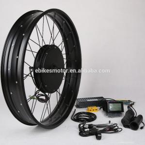 China 1500W brushless gearless ebike kit factory