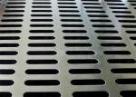 48mm Slot Hole AISI Anti Slip Perforated Metal Sheet Galvanized