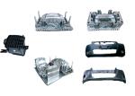 Interior Plastic Injection Spare Auto Parts Mould For Auto Bumper Mould