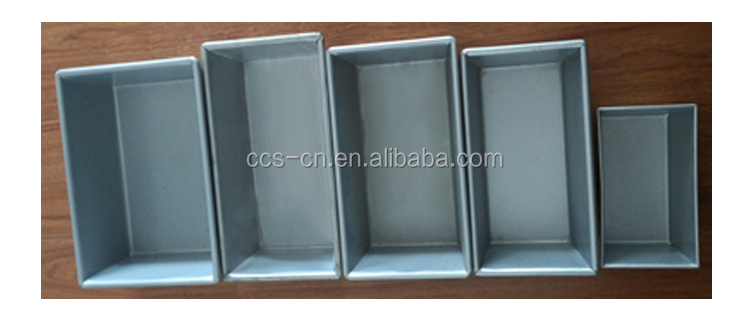 14.99*8.38*5.33 cm toast pan 0.75lbs pullman bread pan toast baking pan with lid bread tins