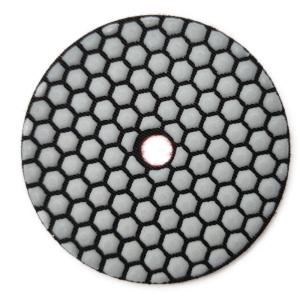 China Pad for Granite Concrete Floor Renewal Flexible Diamond Resin Bond Dry Polishing Tool factory