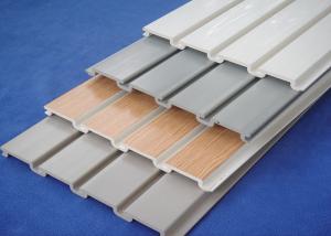 China Storage PVC Garage Wall Panels pvc slatwall interior wall decoration factory